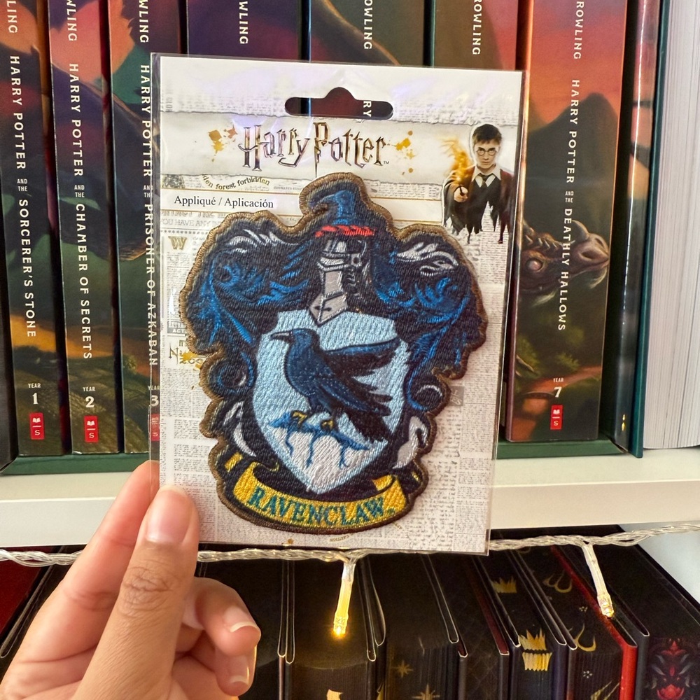Warner Bros. Harry Potter Ravenclaw Patch with Blue and Black